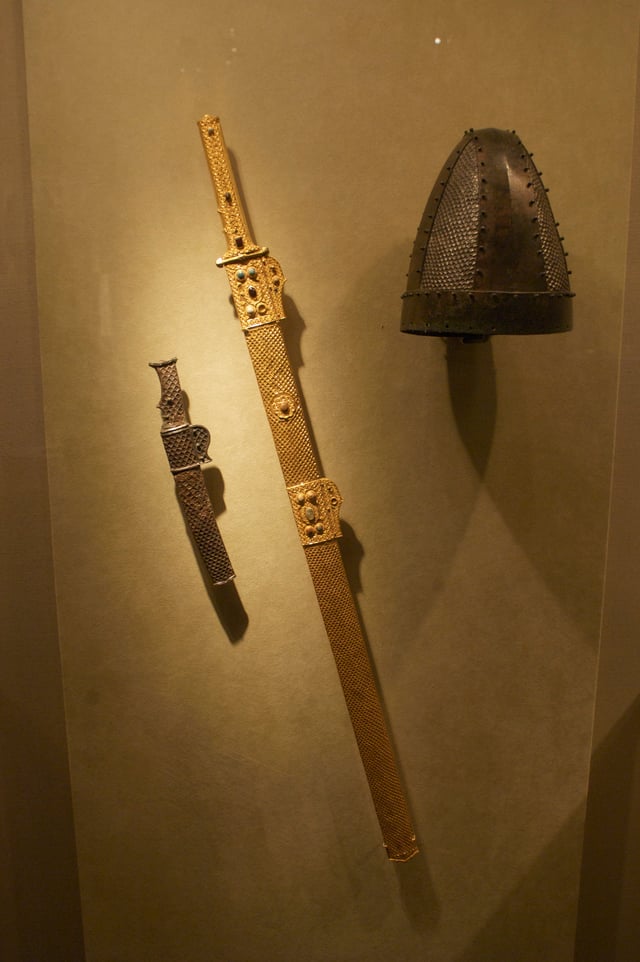 Sasanian weaponry, 7th century