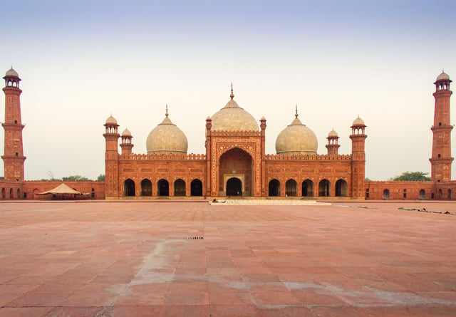 Badshahi Mosque, Lahore, Punjab, Pakistan.