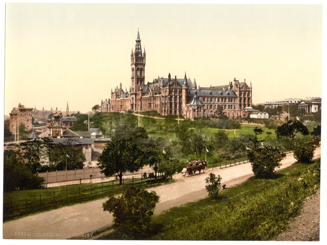 University of Glasgow in the 1890s