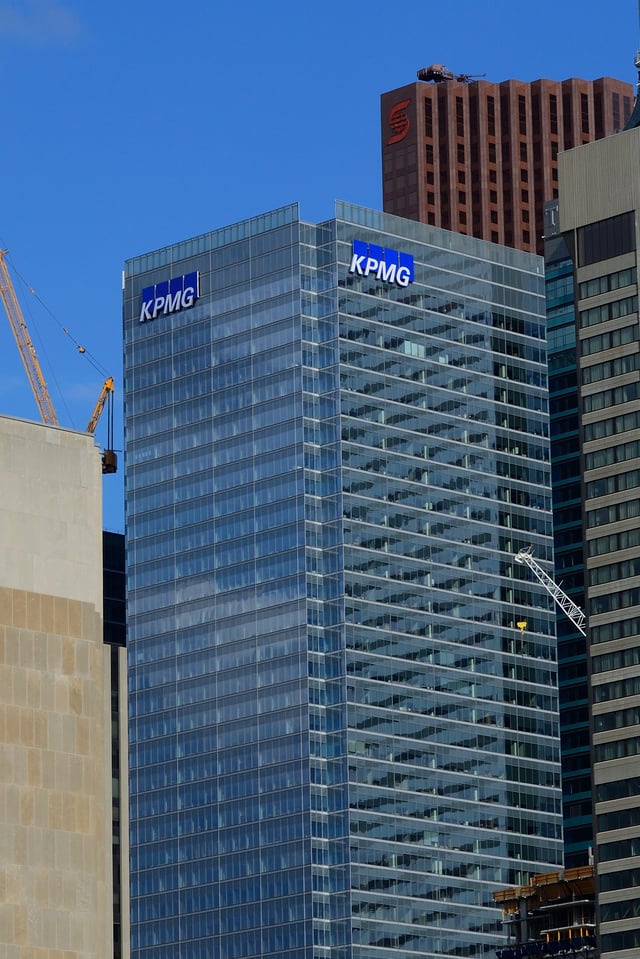 KPMG at the Bay Adelaide West tower in Toronto, Ontario