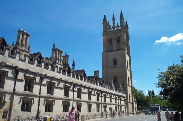 Magdalen College, Oxford, where Denning studied between 1916 and 1918, 1919 and 1920 and from 1921 to 1922