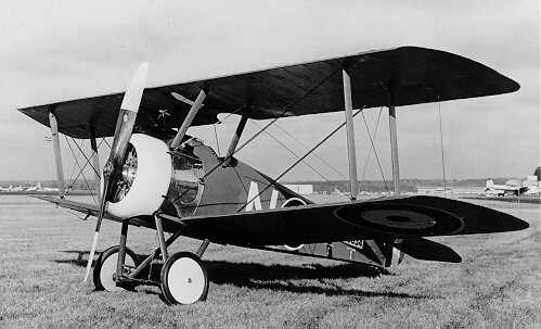 RAF Sopwith Camel. In April 1917, the average life expectancy of a British pilot on the Western Front was 93 flying hours.