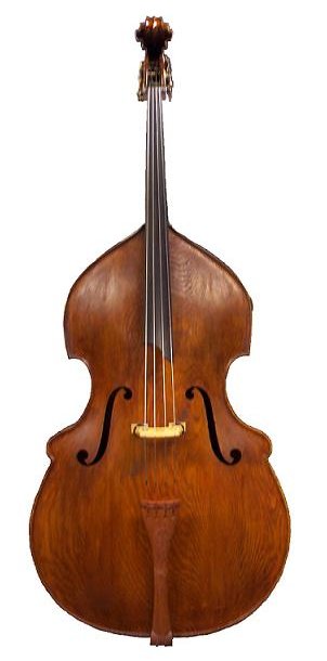 Example of a Busetto-shaped double bass: remake of a Matthias Klotz (1700) by Rumano Solano