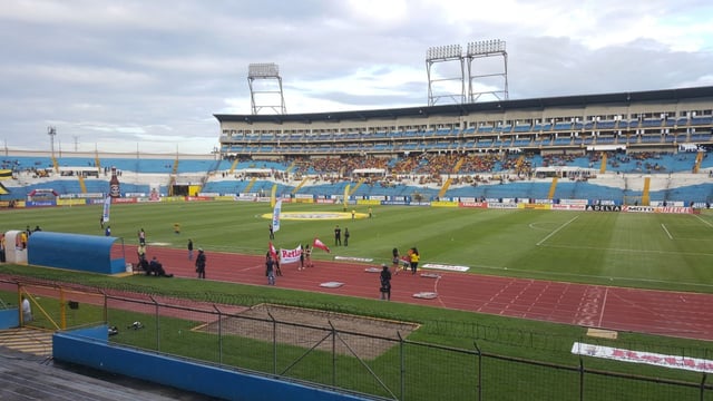 Football is a very popular sport in Honduras. Estadio Olímpico Metropolitano in San Pedro Sula.