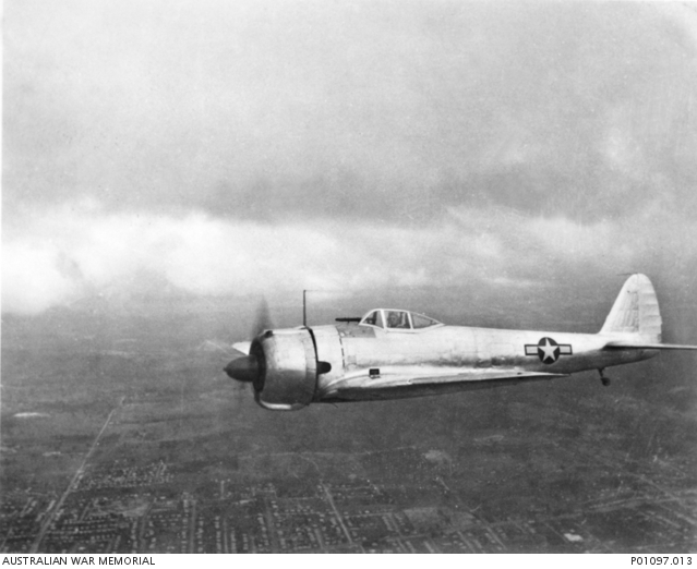 Captured Nakajima Ki-43-I under evaluation by the Allies