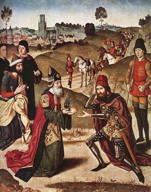 Meeting of Abraham and Melchizedek (painting c. 1464–1467 by Dieric Bouts the Elder)