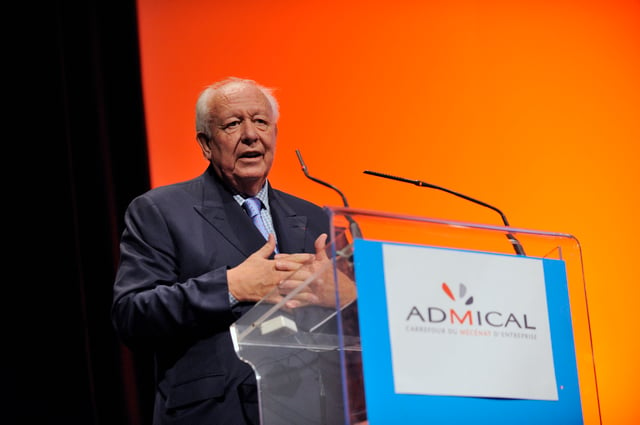 Jean-Claude Gaudin has been Mayor of Marseille since 1995.