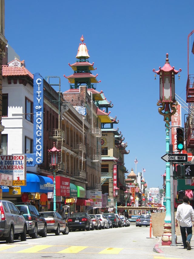 San Francisco's Chinatown is the oldest and one of the largest in North America.