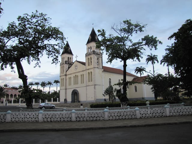 The cathedral of São Tomé