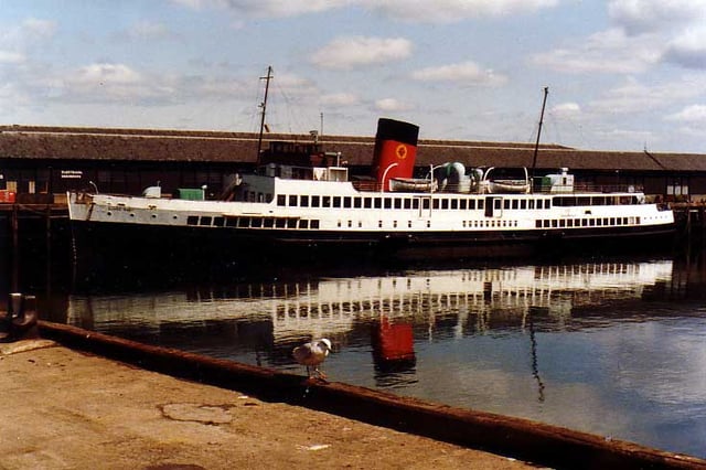 The TS Queen Mary. This ship was part of the LMS Clyde steamer fleet from 1935 to 1947.