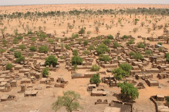 Village in the Sahel region