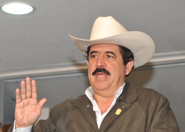 The 2009 military coup ousted the country's democratically elected President Manuel Zelaya.