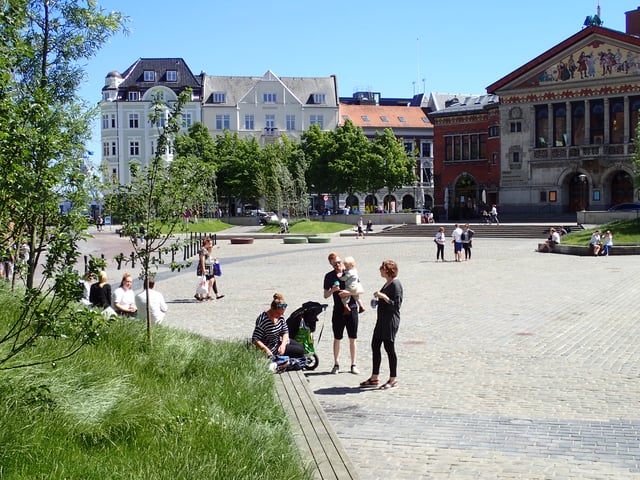 Bispetorv in the historic centre