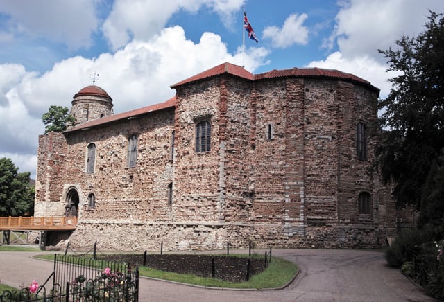 Colchester Castle, completed c.1100 AD