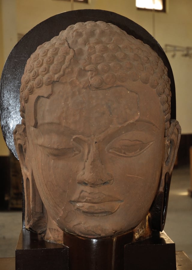 Head of Tirthankara, Mathura Museum