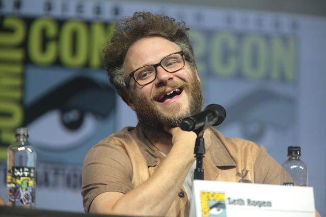 Rogen at the 2018 San Diego Comic-Con
