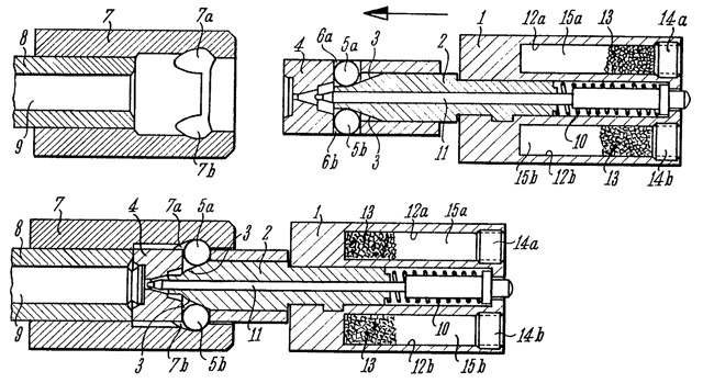 The roller-delayed blowback mechanism originated from the aborted StG 45(M) assault rifle prototypes developed in Nazi Germany at the end of World War II.