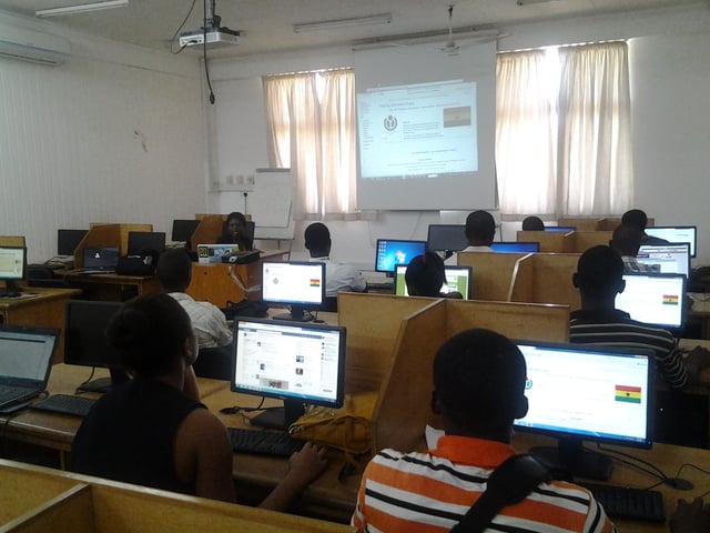 Ghana education system's implementation of information and communications technology at the University of Ghana
