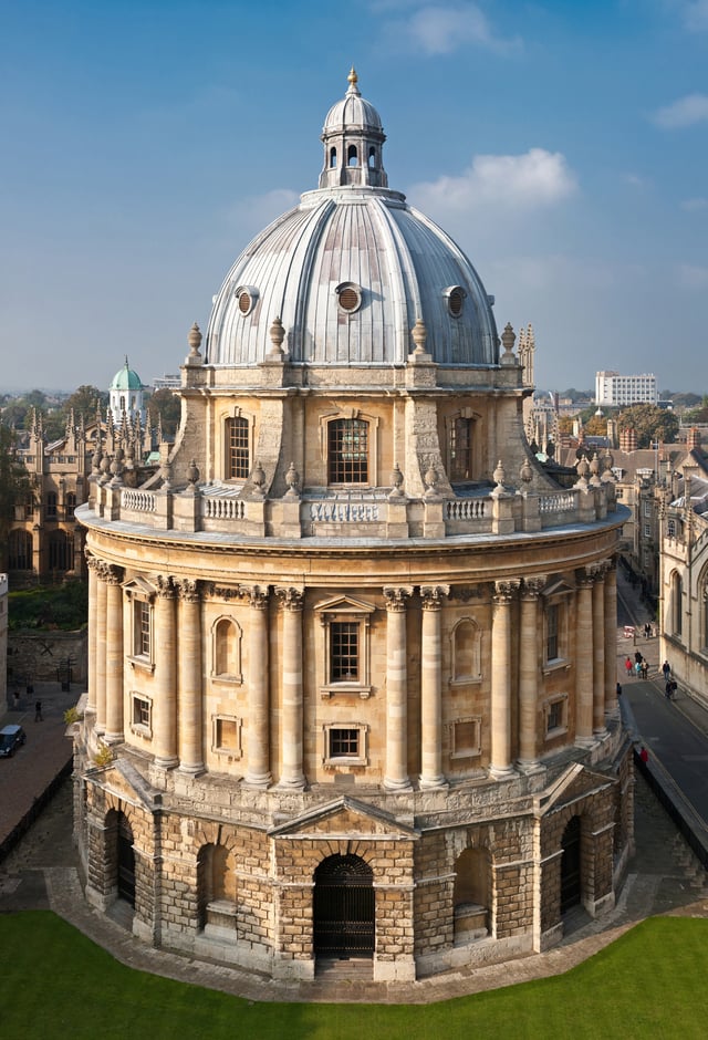 The Radcliffe Camera, completed in 1748