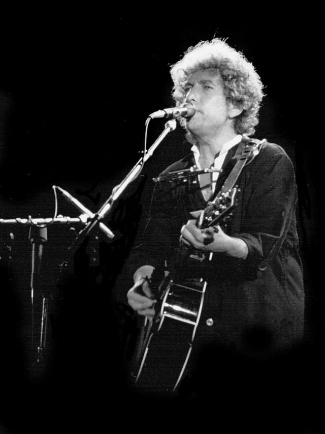 Dylan in Barcelona, Spain, 1984