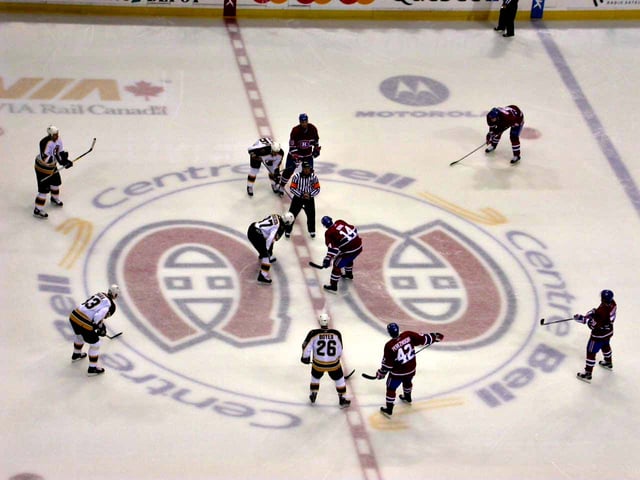 Montreal Canadiens at the Bell Centre