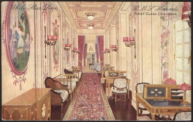 Homeric's First Class corridor