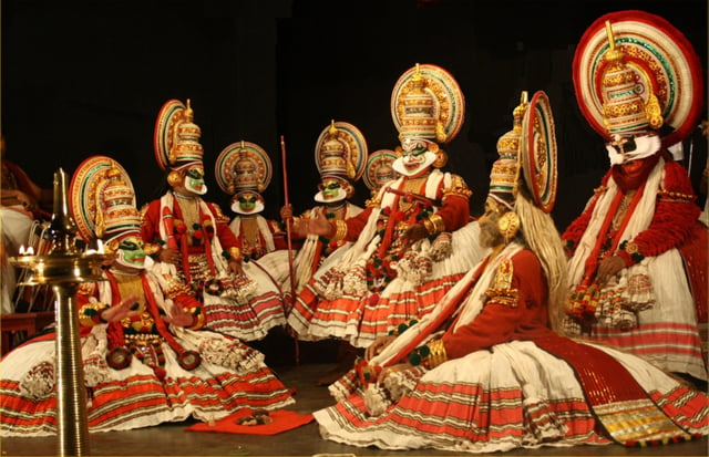 Kathakali one of classical theatre forms of India