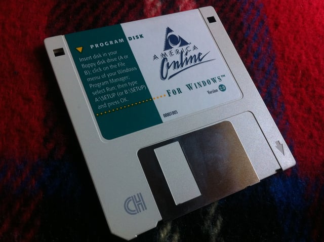 America Online 2.0 software for Microsoft Windows (1994)