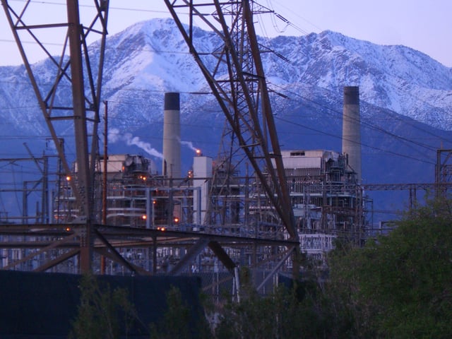 NRG's Etiwanda Generating Station, and Cucamonga Peak.