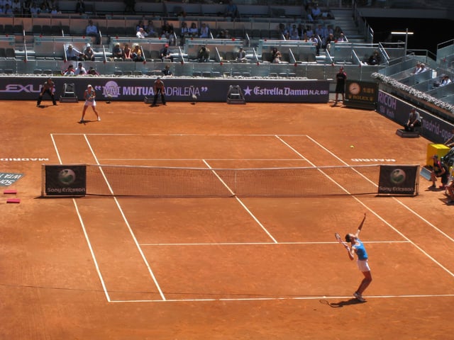 Women's Singles Final of the 2009 Mutua Madrileña Madrid Open at the Caja Mágica
