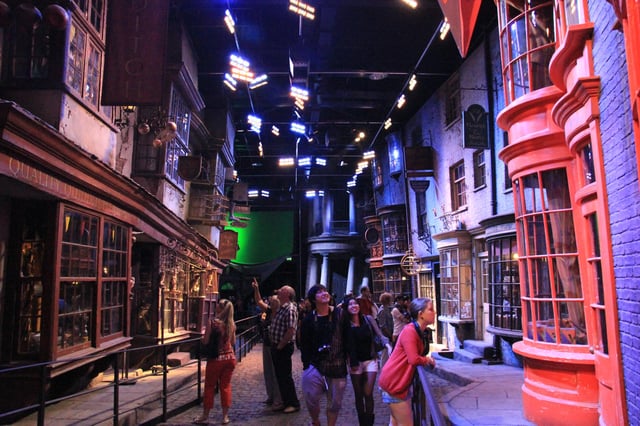 Making of Harry Potter studio tour at Leavesden