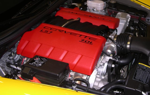 7.0 L LS7 engine in a 2006 Chevrolet Corvette Z06