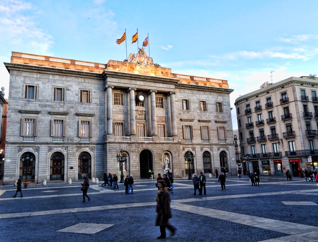 The City Hall of Barcelona