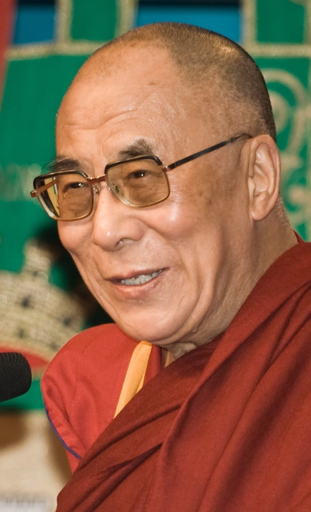 14th Dalai Lama, Tenzin Gyatso in 2007