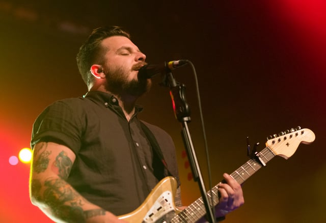 Dustin Kensrue of Thrice at PlayStation Theater, NYC 2016