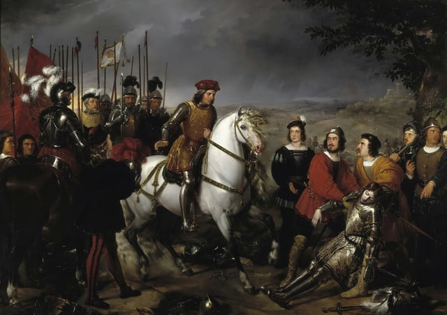 El gran capitan at the Battle of Cerignola.