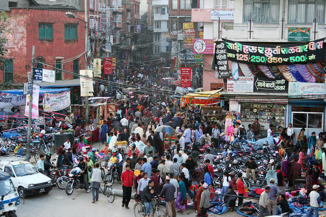 Kathmandu street vendors