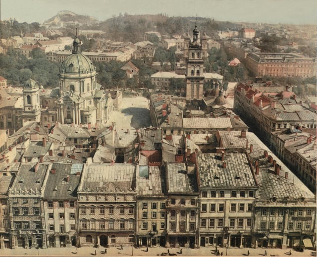 Lviv panorama before 1924