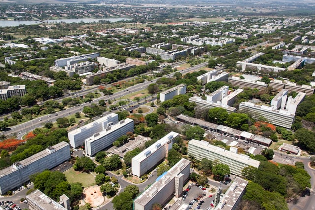 Aerial view of South Wing (Asa Sul) district