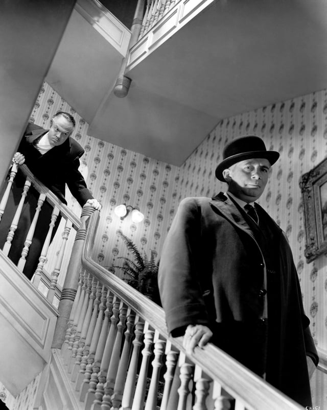 Ray Collins in his feature film debut, Citizen Kane (1941)