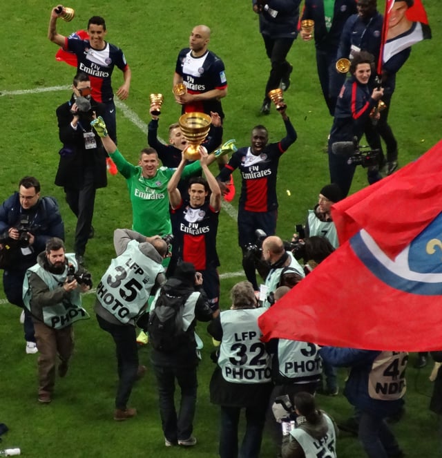 Alex, Coupe de la Ligue 2014 winner