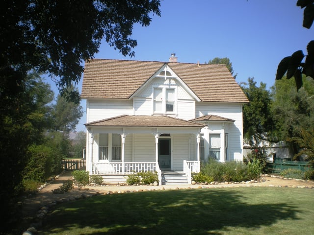 Simi Adobe-Strathearn House was the headquarters of Rancho Simi, one of the largest land grants in Alta California by Spain. It is now a California Historical Landmark and on the U.S. National Register of Historic Places.