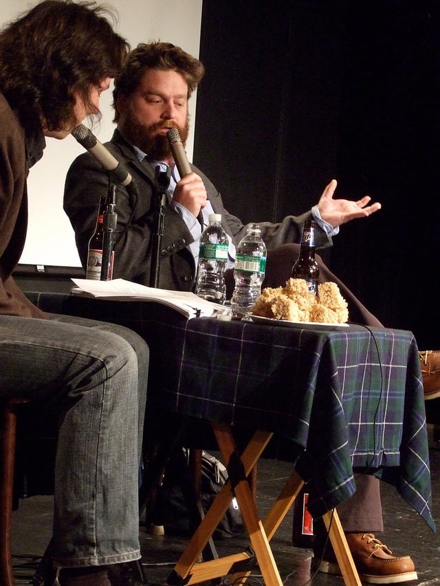Galifianakis on Inside Joke in New York City in 2006