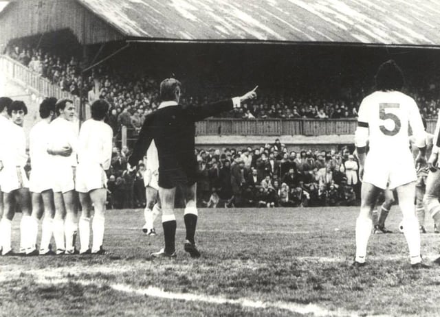 Derby day in Subotica against Bačka 1901 in Yugoslav third league (1970s)