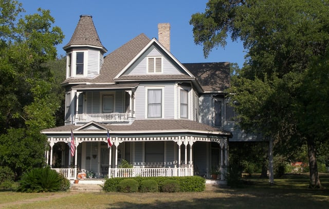 The Heard House, one of more than 40 historic properties in San Marcos