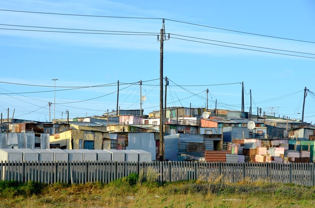 Khayelitsha, Township along N2 (2015)