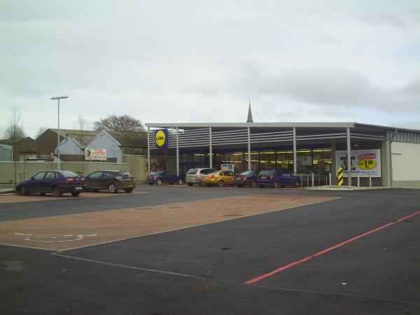 A Lidl store in Templemore, County Tipperary, Ireland