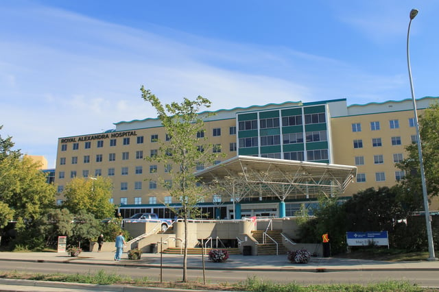 Royal Alexandra Hospital is a hospital in Edmonton