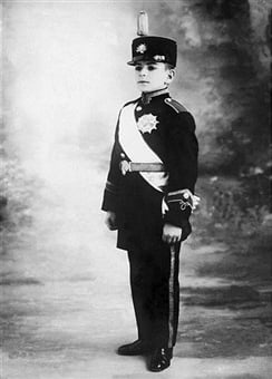 Mohammad Reza in 1930