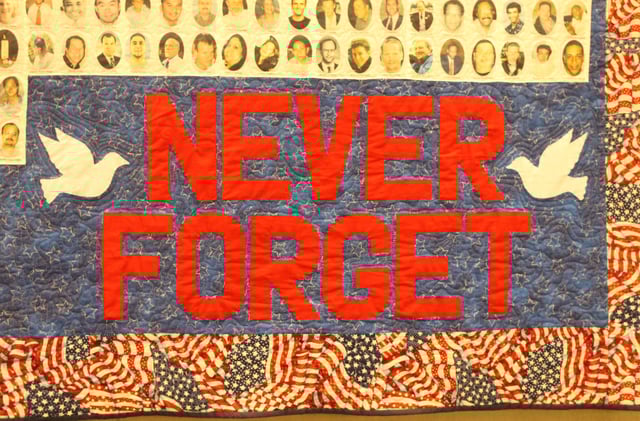 Never Forget tapestry